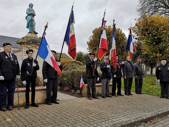 Cérémonie 11 novembre 2019 porte-drapeaux