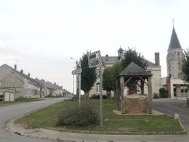 Miroir de sécurité à l'angle de la Rue de Lappion