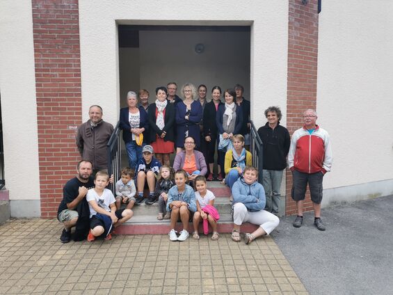 Groupe participant aux promenades